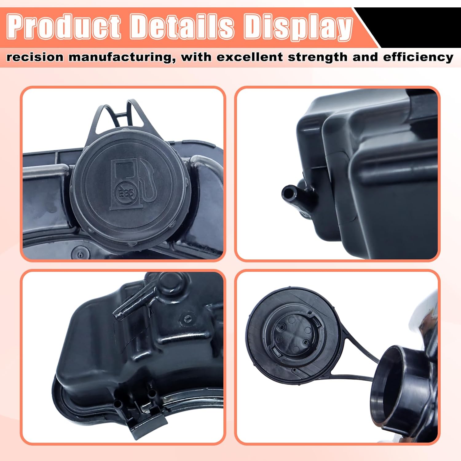 84004115 Fuel Tank Compatible with BS Lawn mower with 594112 Fuel Cap