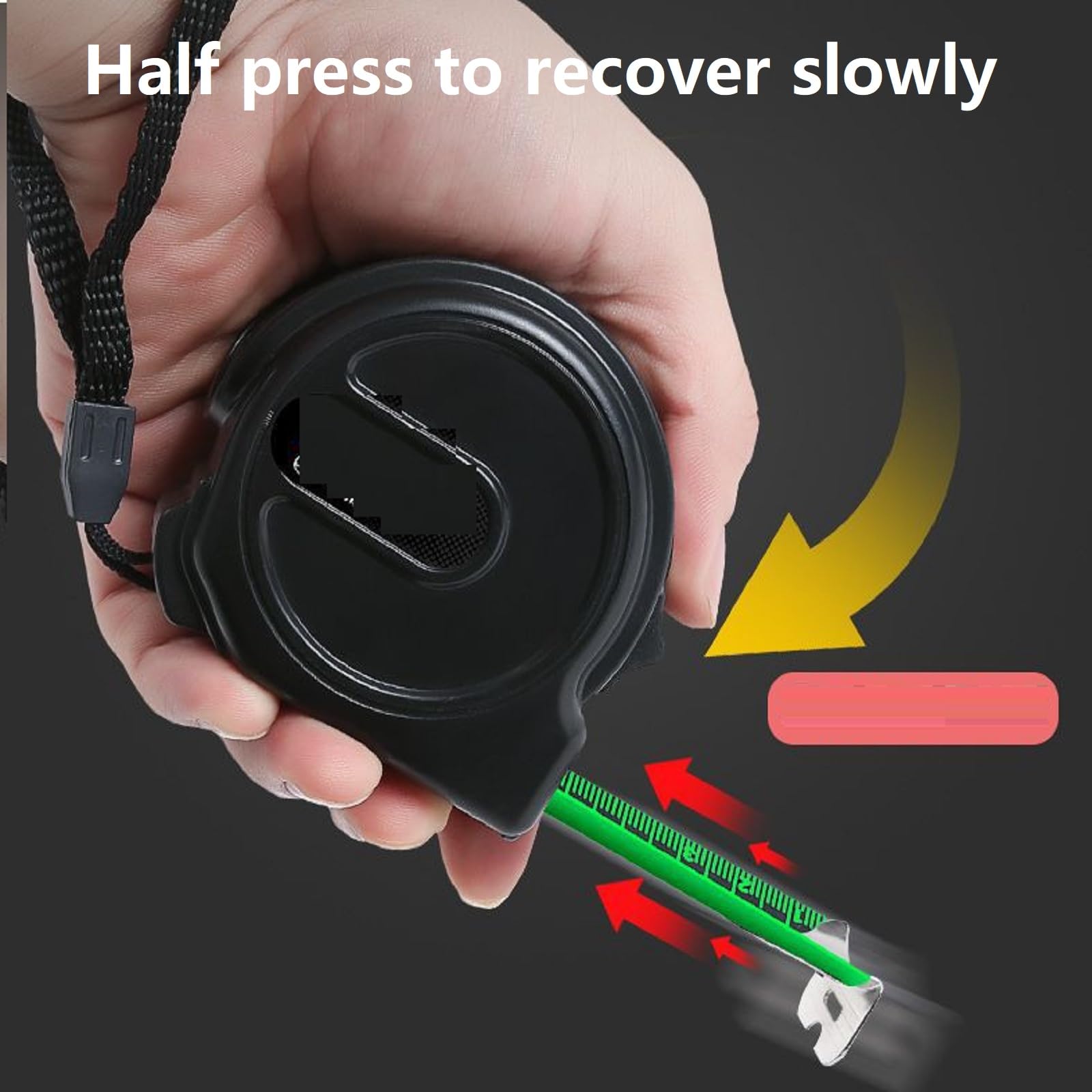 Metre Ruban 5m | Mètre à Ruban En Acier Fluorescent | Nouveaux Mètre