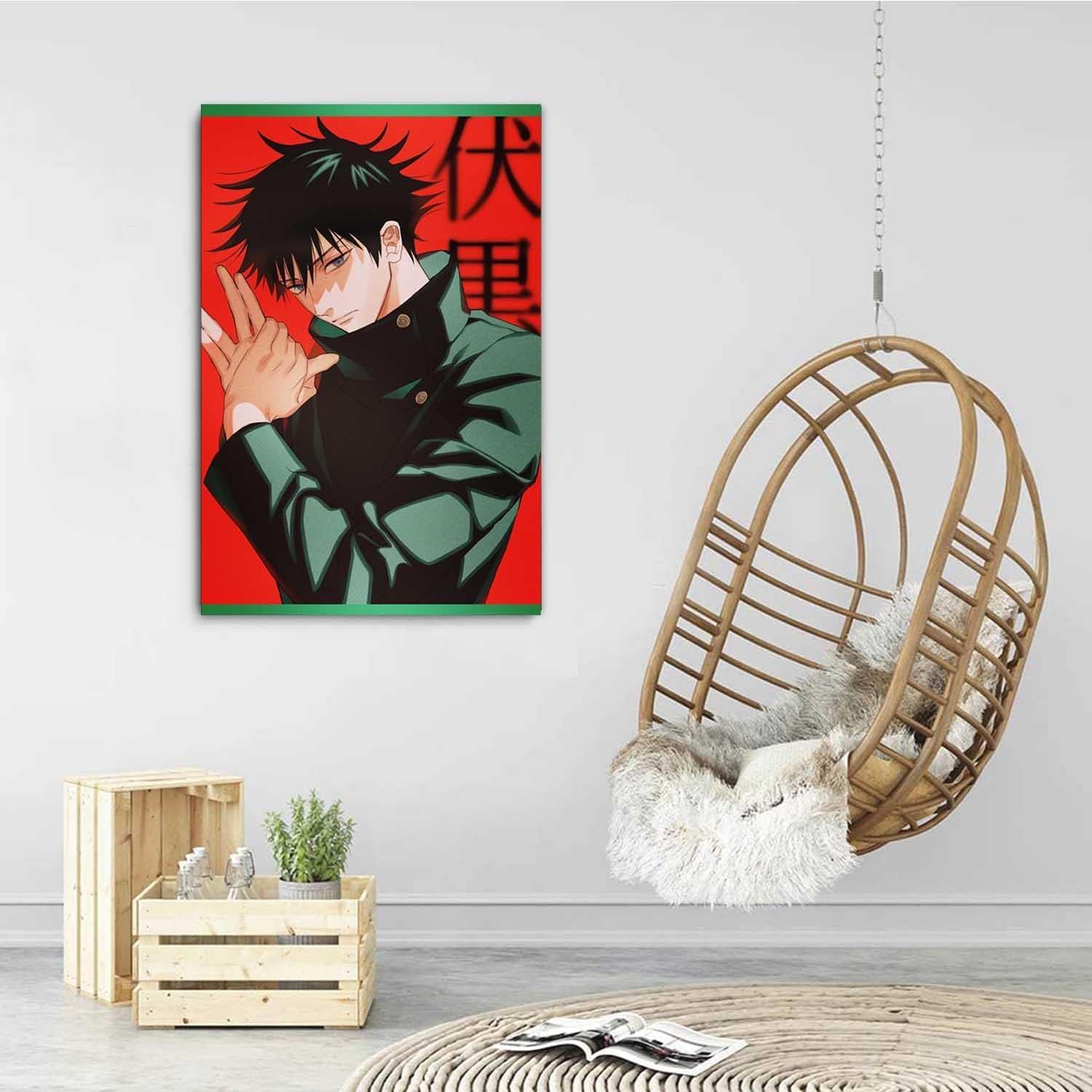 Anime Posters Fushiguro Megumi Poster Canvas Painting Wall Art