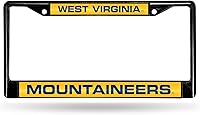 Vista 33 de Rico Industries NCAA Black Laser Cut Chrome Frame 12" x 6" Black Laser Cut Chrome Frame - Car/Truck/SUV Automobile Accessory