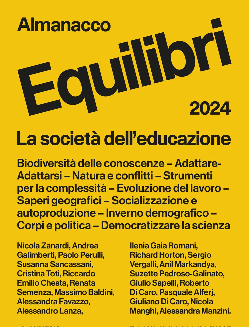 Almanacco Equilibri 2024. La Società Dell'educazione - 4