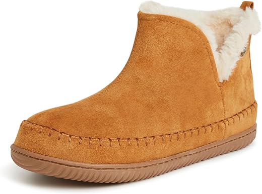 Dearfoams Men's Alpine Brixen Indoor/Outdoor Memory Foam Comfort Boot