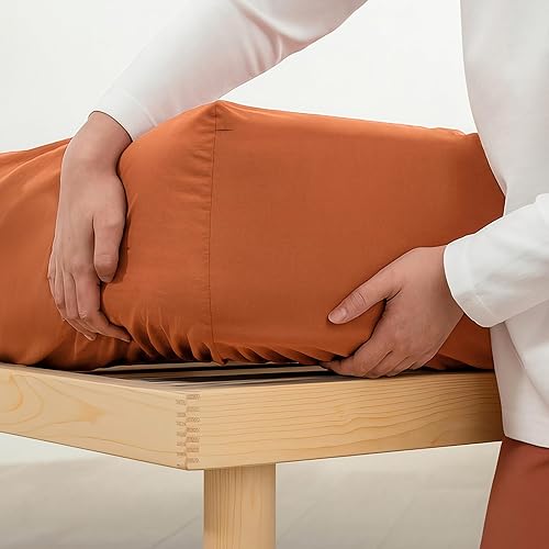 Miniatura 14 de Sábana bajera tamaño Queen – Funda de colchón de microfibra suave de 15 pulgadas, resistente a las arrugas, transpirable y duradera, súper suave,