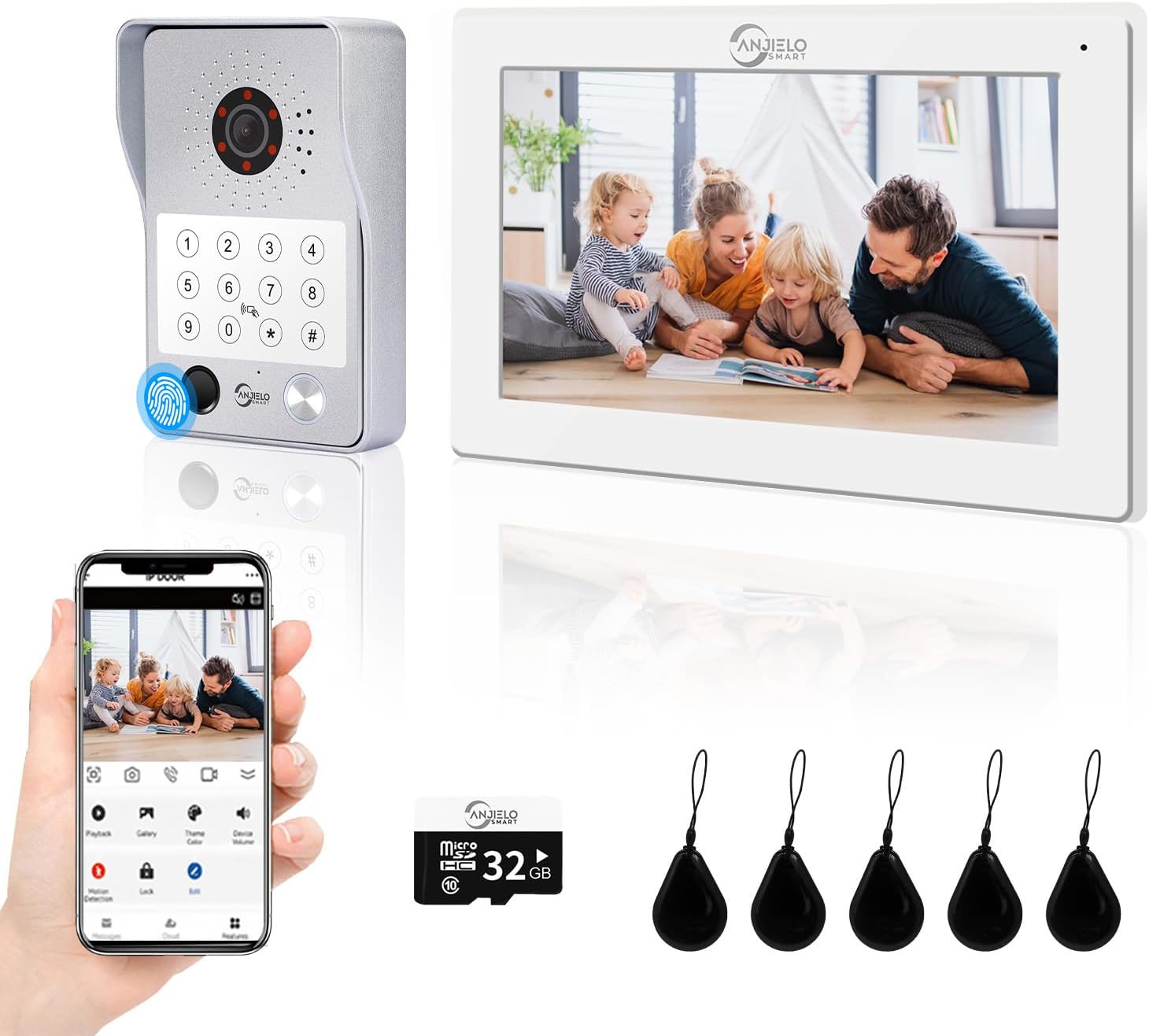 Wired Video Door Phone Apartment...