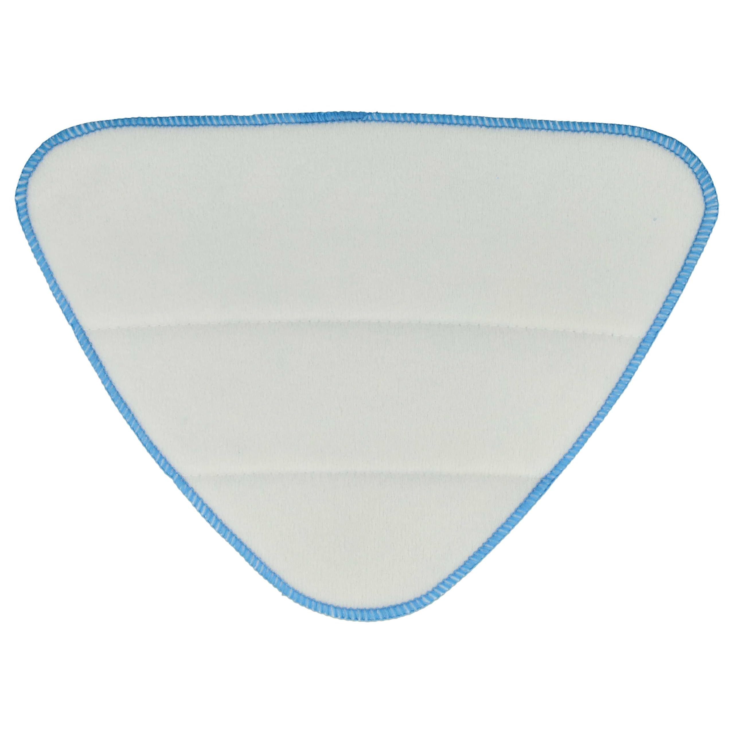 vhbw Zestaw 3 ściereczek do czyszczenia Dirt Devil AQUAclean DD301-0, DD302-0, M318, M318-0, M325, mop parowy