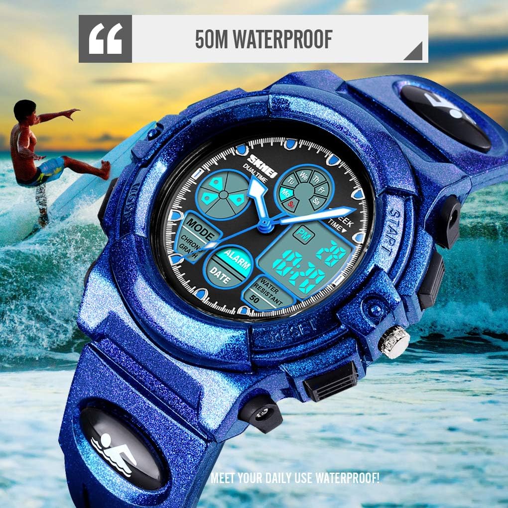 Dayllon Kids Digital Sport Watch with LED backlight on