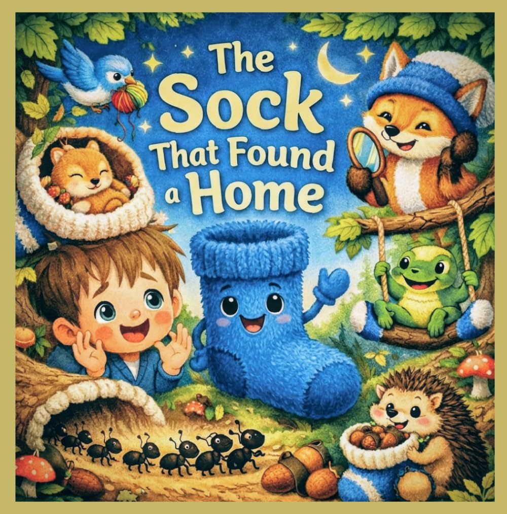 The Sock That Found a Home: A Warm Story About Sharing, Nature, and Finding Joy in Little Things