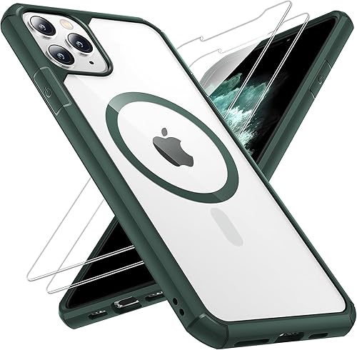 Miniatura 93 de TAURI - Funda a prueba de golpes para iPhone 15 Plus de 6.7 pulgadas, 3 en 1, no se pone amarilla, con 2 protectores de pantalla, protección