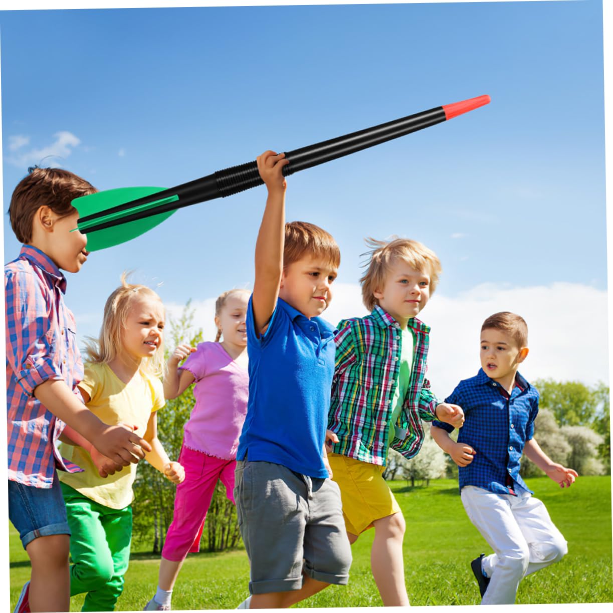 BESPORTBLE Jabalinas Infantiles de Plástico ABS, 2 Piezas, Entrenamiento Sensorial para Niños