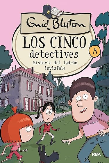 Los cinco detectives 8 - Misterio del ladrón invisible