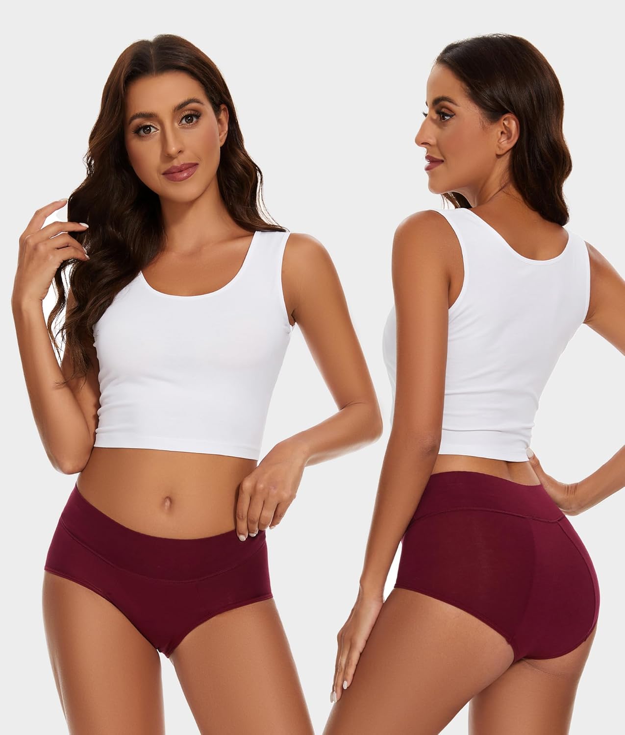 KEECOW Period Underwear For Women, Leak-Proof 2.0, Comfort, Postpartum, Heavy Flow, Brief, 3 Pack - Image 5