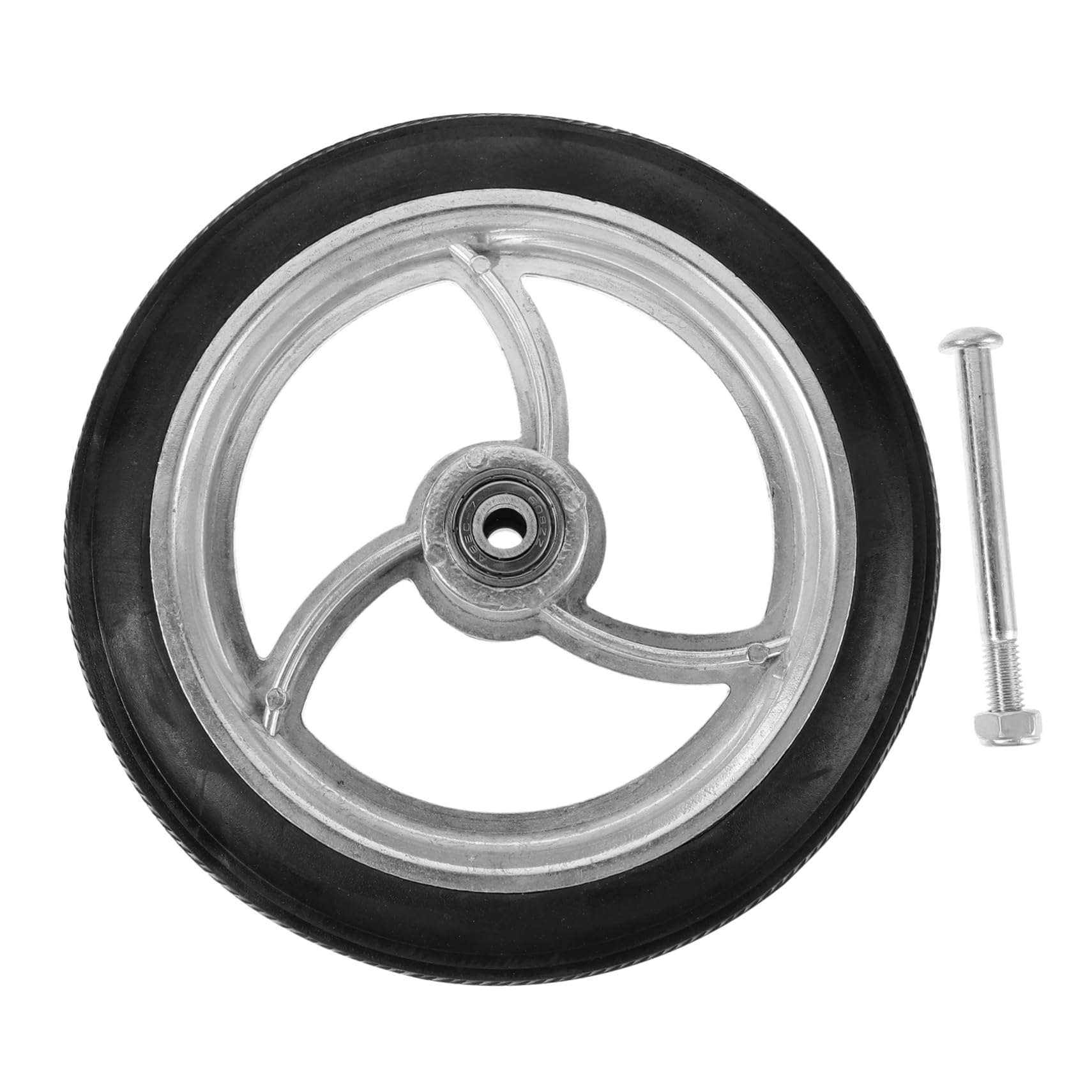 TOVINANNA Replacement Wheelchair Wheels 7 Inch Front Wheel Medical Wheelchair Parts Quiet and Smooth Aluminum Wheelchair Caster