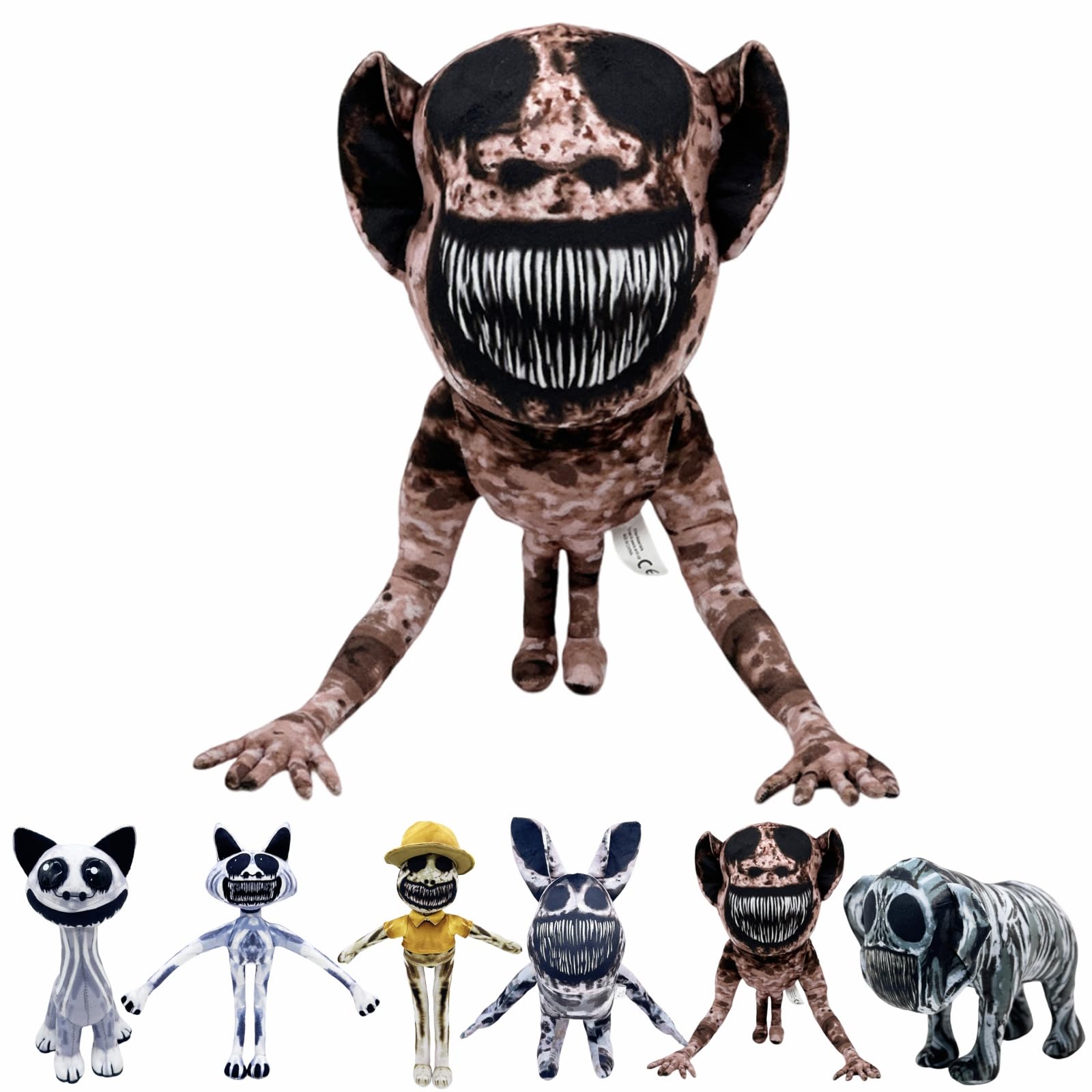 Amazon.co.jp: 動物園の異常ぬいぐるみ 19インチ 動物園 モンスター