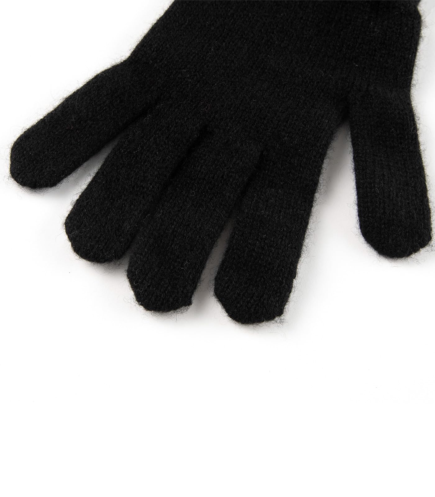 Guanti 100% Cashmere per le Donne, Guanti in Maglia Jersey ultra Morbidi da Donna in Puro Cashmere per l'inverno