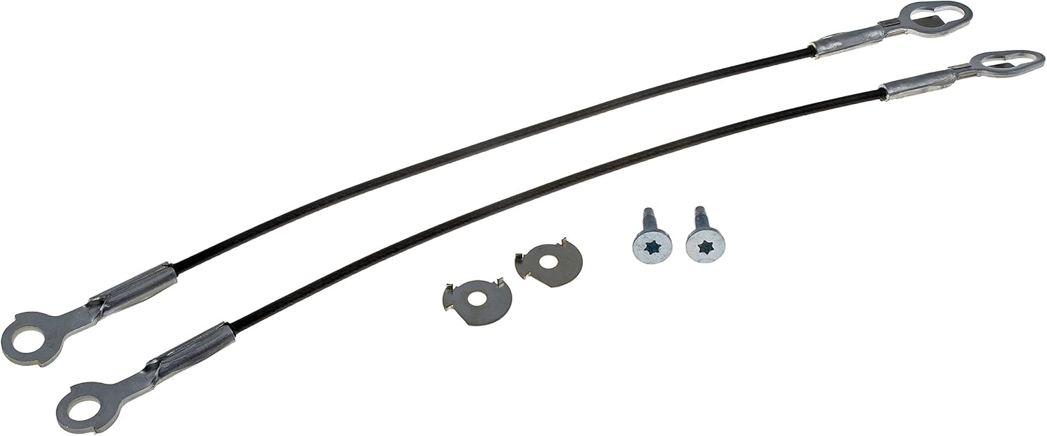 Dorman 38540 Tailgate Cable - 21-1/8 In. Compatible with Select Ford Models, 2 Pack