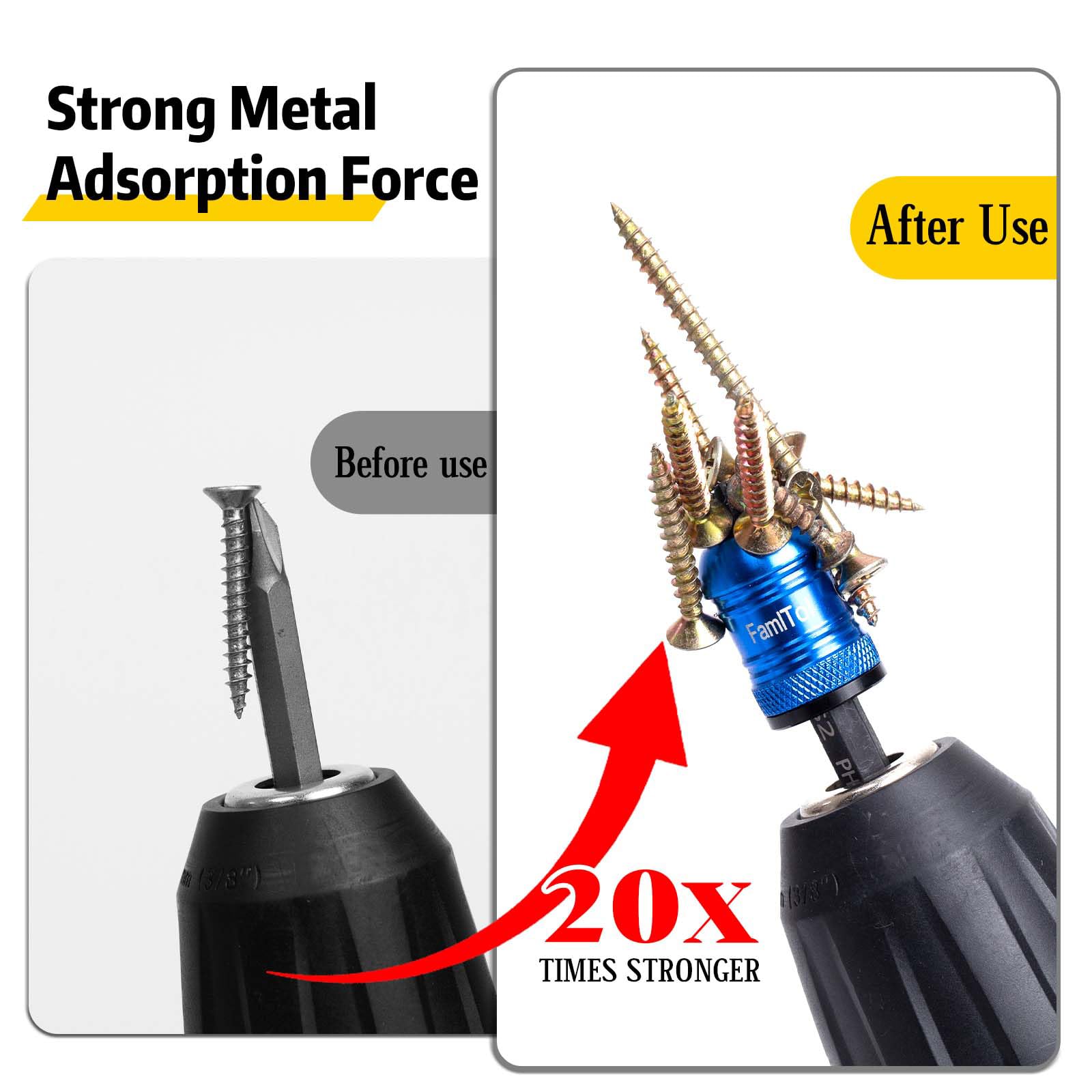 Magnetic Screw Rings - Drive Screws Easier! -4 Magnetic Screw Rings - Drive Screws Easier! -4