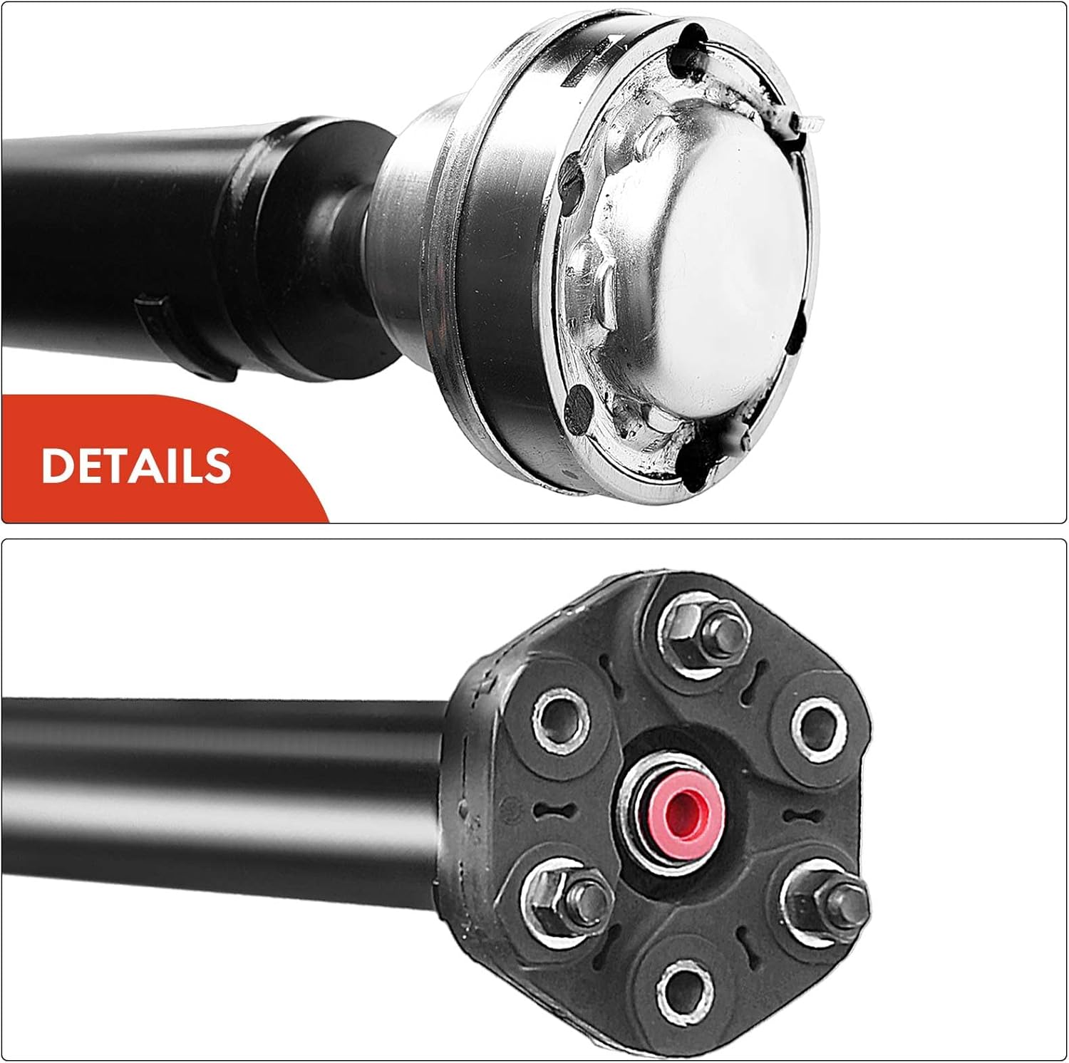 A-Premium Rear Drive Shaft Driveshaft Assembly Compatible with BMW X5 2004-2006 L6 3.0L, X5 2004-2006 V8 4.4L, E53 Series, [AWD, Automatic Transmission], Replace# 26107524364, 26107549298, Prop Shaft