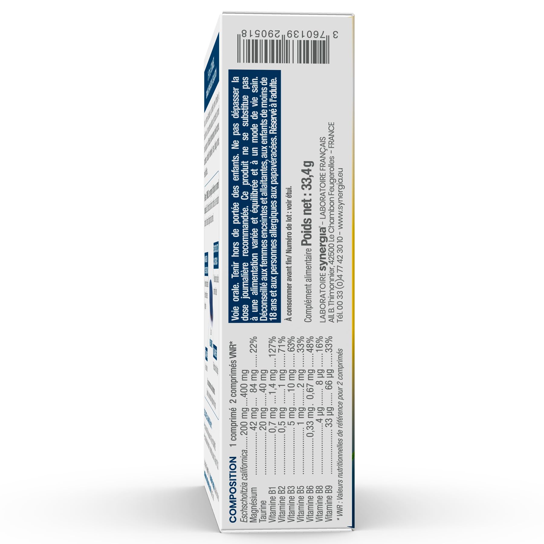Pack "Estrés y sueño" | 2 D-Stress comprimidos 80 comprimidos + D-Stress SOMMEIL 40 comprimidos | Para días y noches sin estrés | Laboratorio Synergia