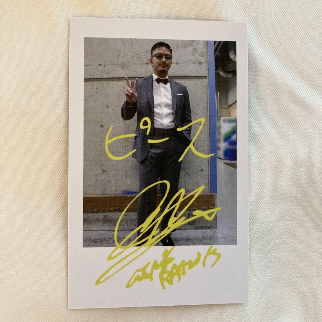 GENERATIONS 数原龍友 サイン