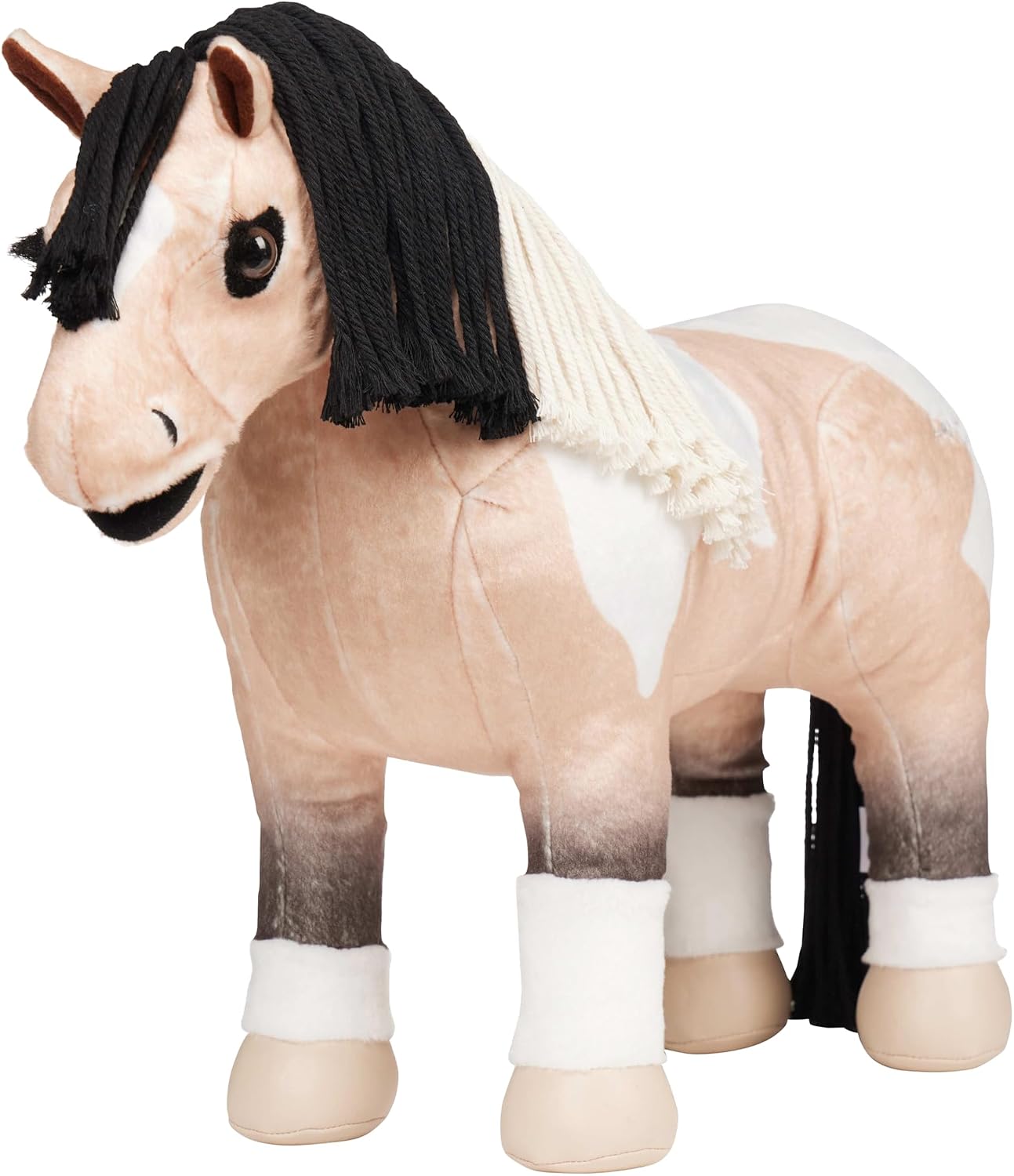 LeMieux Toy Pony Sundance - Soft Flaxen Chestnut Coat - Includes Navy Branded Carry Rug - Suitable for Ages 3+