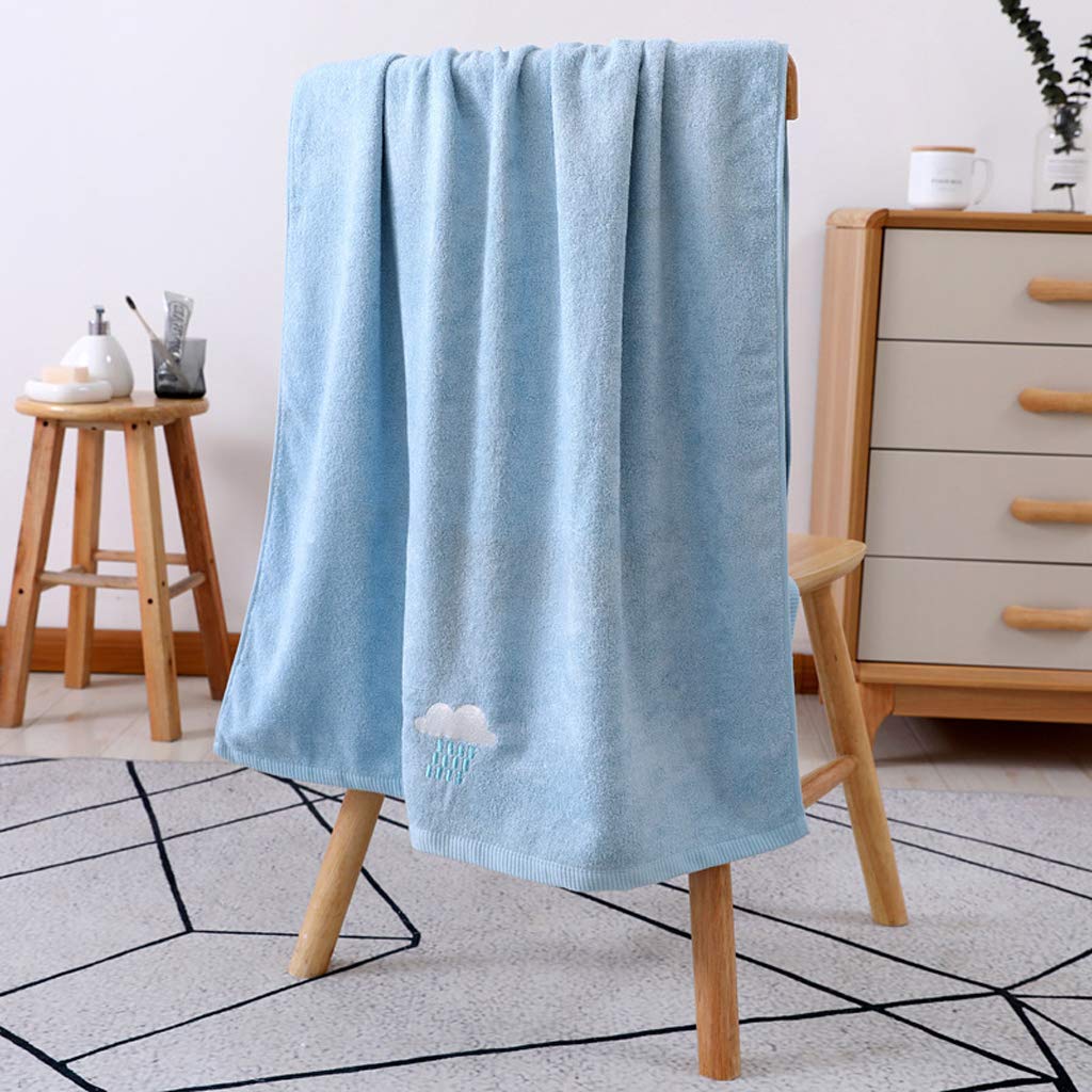 Drap de bain serviettes de bain bambou drap douche absorbant 2 pièces