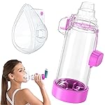 Ramixi Inhaler Spacer for Adult and Kids NESSI OTC SPACER (Purple/Adult)