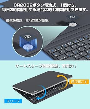 2回使用！iPad A16 Wi-Fiモデル 128GB ブルー キーボード付き