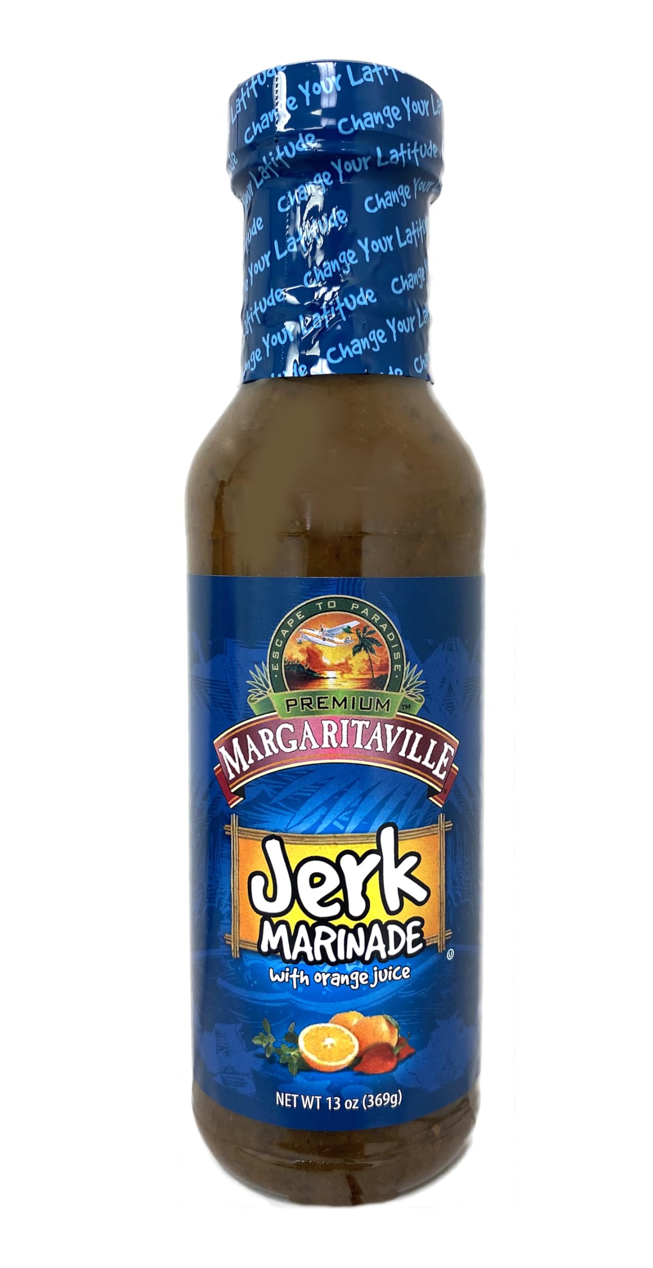 Margaritaville Jerk Marinade Sauce, 13 Ounce (Pack of 6)