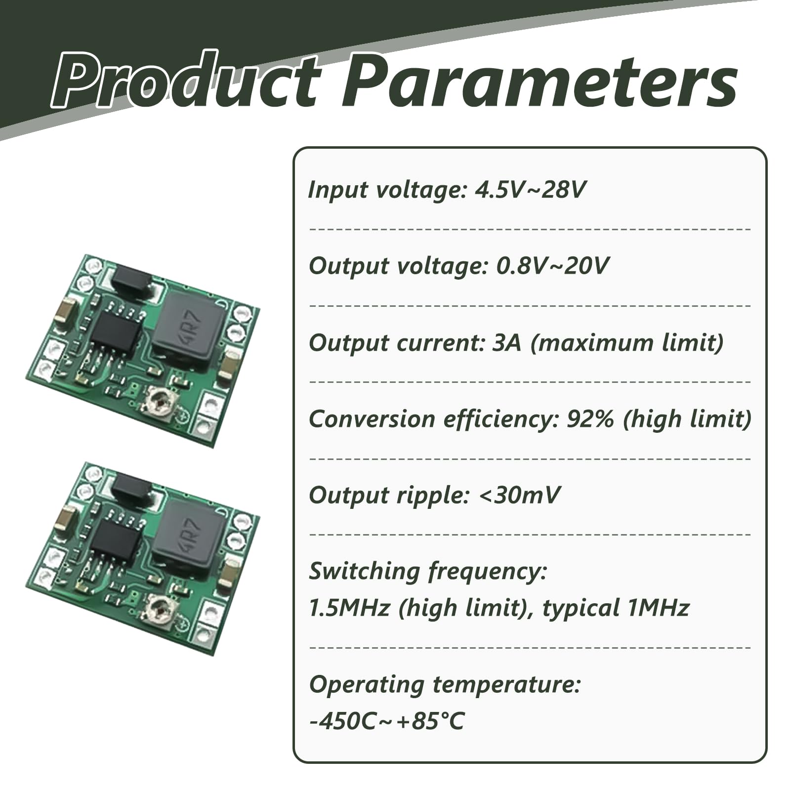 5 sztuk Buck MP1584EN, konwerter krokowy, regulator napięcia 24 V, 12 V, 9 V, 5 V, 3 A, do 0,8 V-20 V, regulowany regulator napięcia 24 V, 12 V, 9 V, 5 V, 3 A, 3 A, do majsterkowania