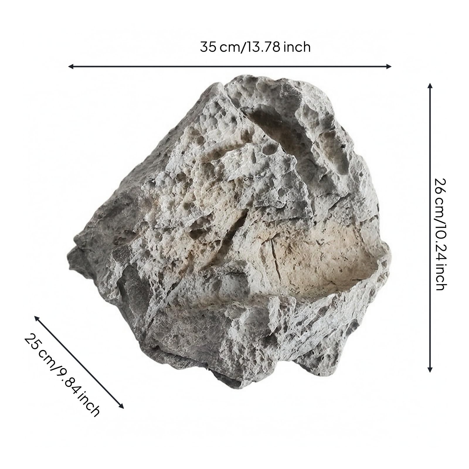 Gralara Pietra Decorativa | scultura volumetrica Irregolare, Roccia Finta, Fatta a Mano, Decorazione, per Allestimenti Scenografici, Set Cinematografici, Stile B