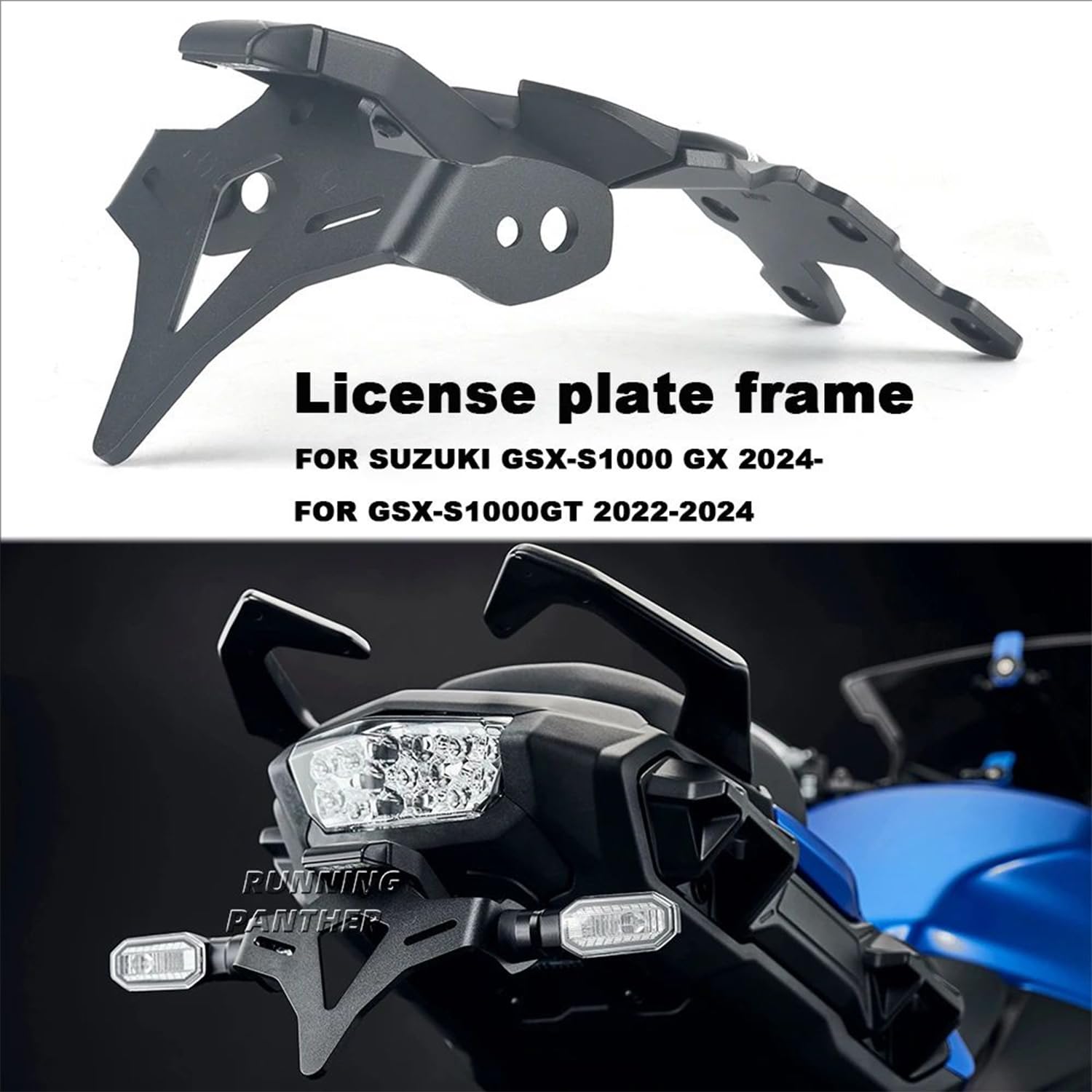 Amazon.com: for SUZUKI GSX-S1000GT 2022-2024 Motorcycle Rear Short