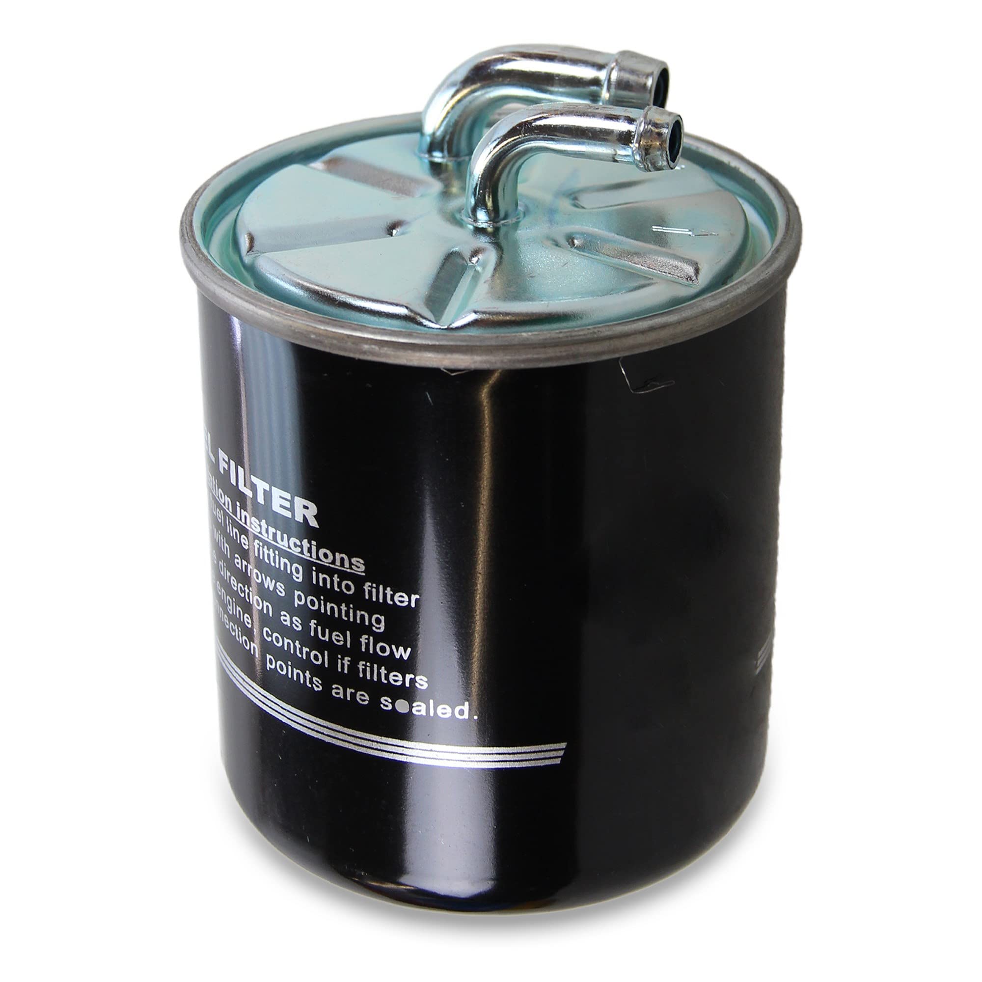 ATEC Germany Set di filtri con 1x filtro olio, 1x filtro aria, 1x filtro aria abitacolo (filtro antipolline) con carbone attivo, 1x filtro carburante, compatibile con MERCEDES Classe E (W211) (S211)