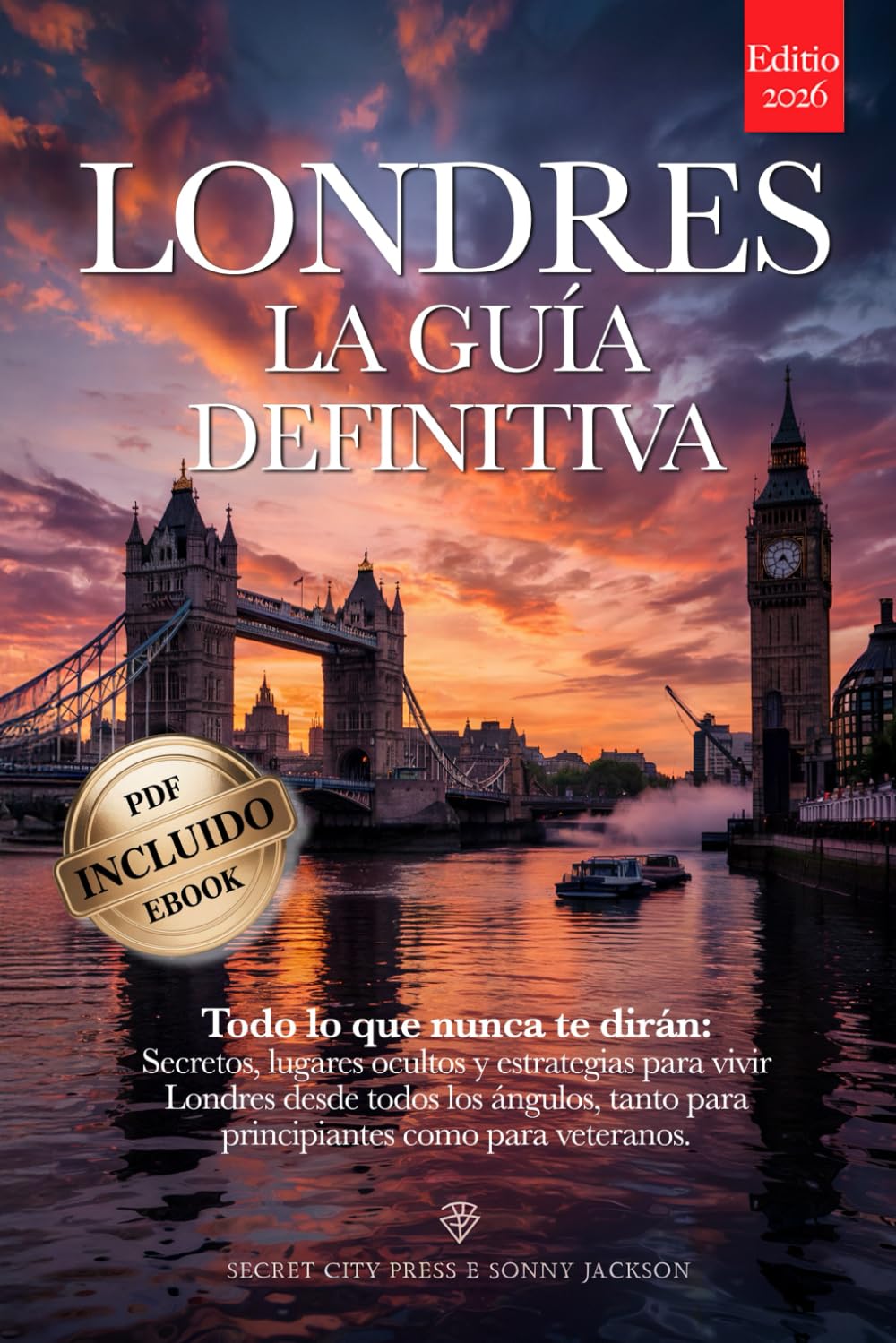 LONDRES LA GUÍA DEFINITIVA: Todo lo que nunca te contarán: Secretos, Lugares Ocultos y Estrategias para vivir Londres como un Londinense más. Tanto si eres principiante como veterano. +eBook INCLUIDO