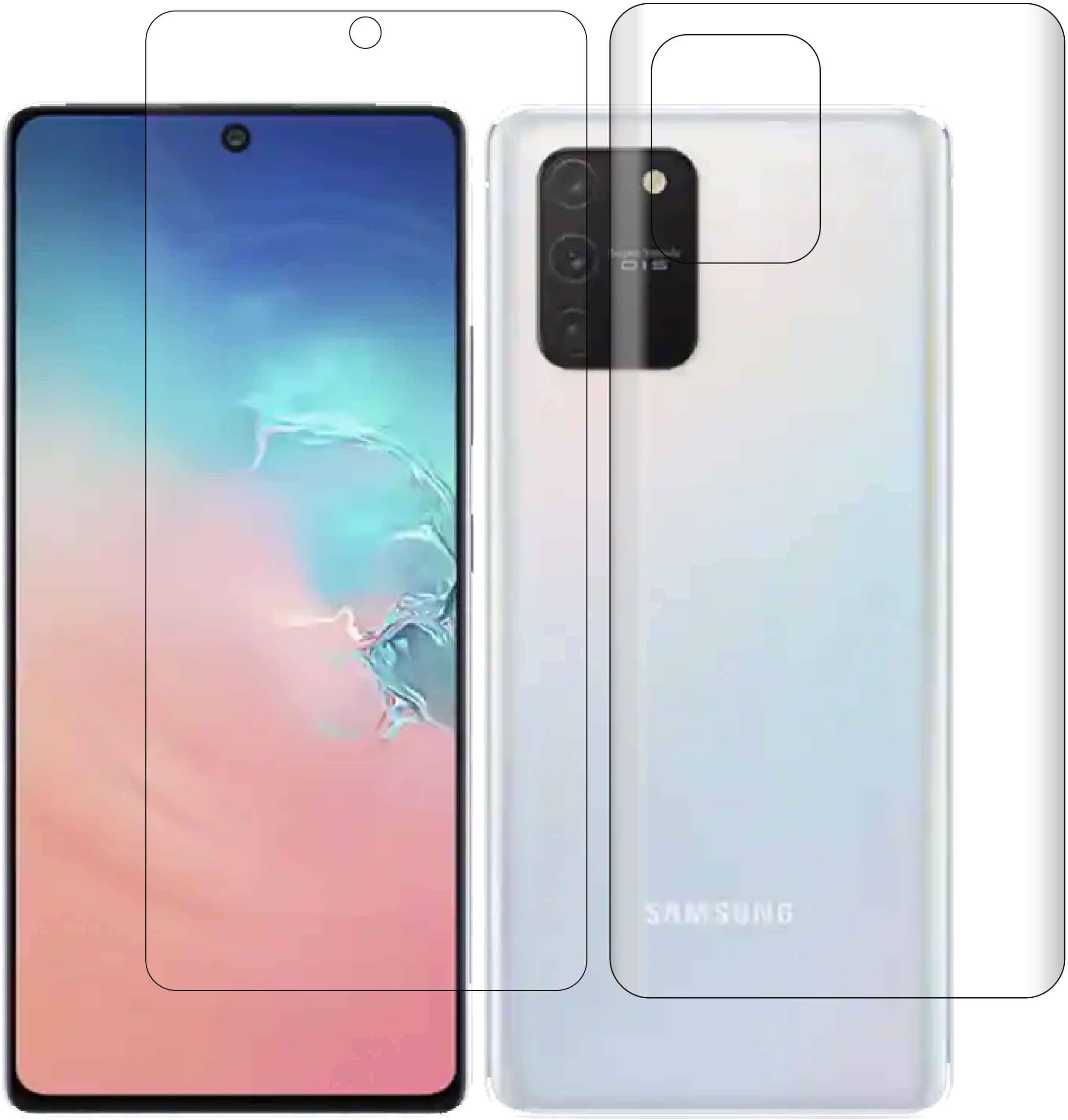 ArmourPro Edge to Edge Screen Protector for Samsung Galaxy S10 Lite | Front and Back Crystal Clear 4 Layer Impossible Nano Fiber Tempered Glass | Case Friendly & Full Screen Coverage