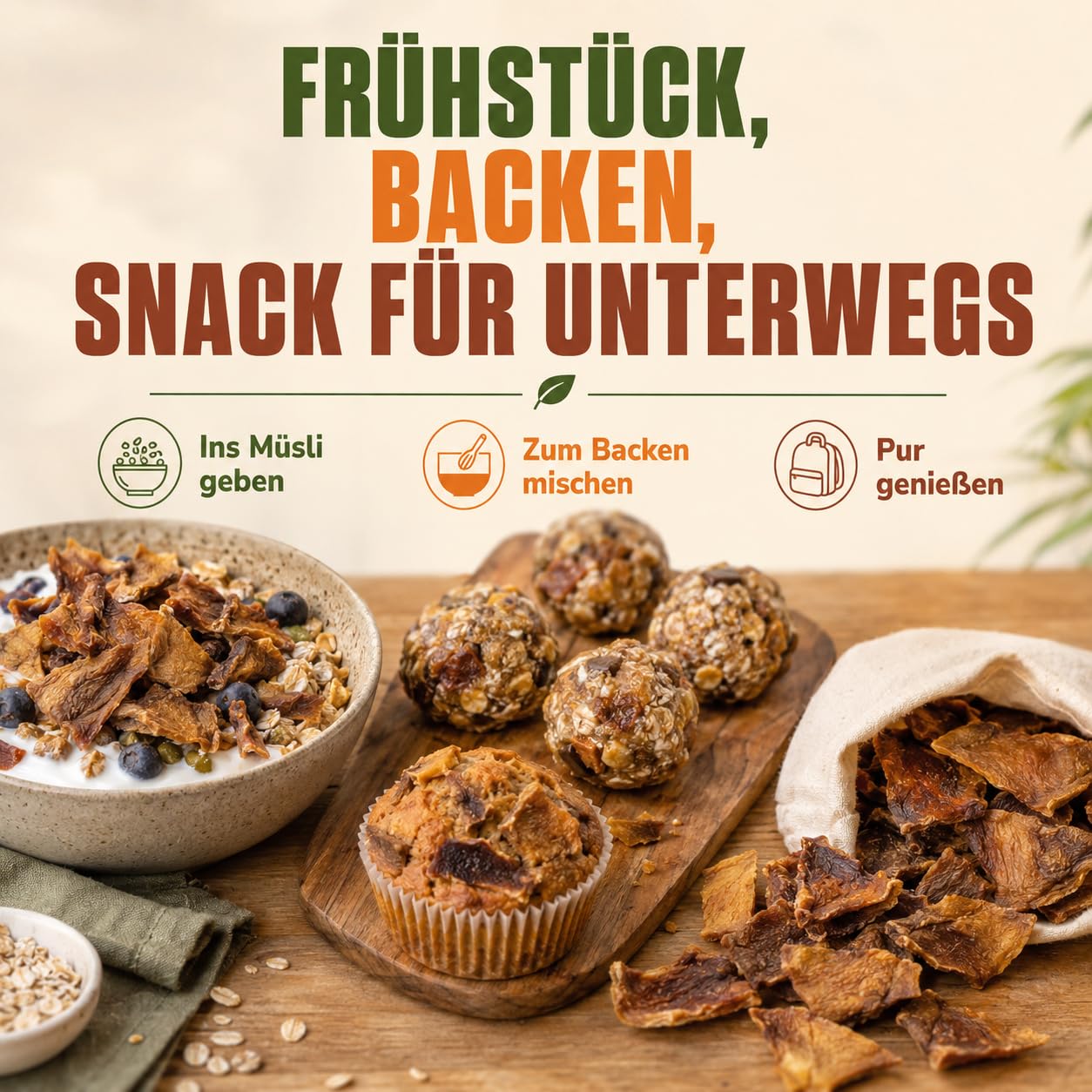 GiDeli Getrocknete Mango Ungesüßt Ungeschwefelt 2x5kg - Naturbelassene Trockenfrucht ohne Zuckerzusatz - Sonnengereifte Mangostreifen - Natürliche Ballaststoffquelle - Ideal für Müsli & Backen