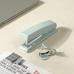 Deli Desktop Stapler - 25 Sheet Capacity, Includes 1000 Staples and Staple Remover, Green