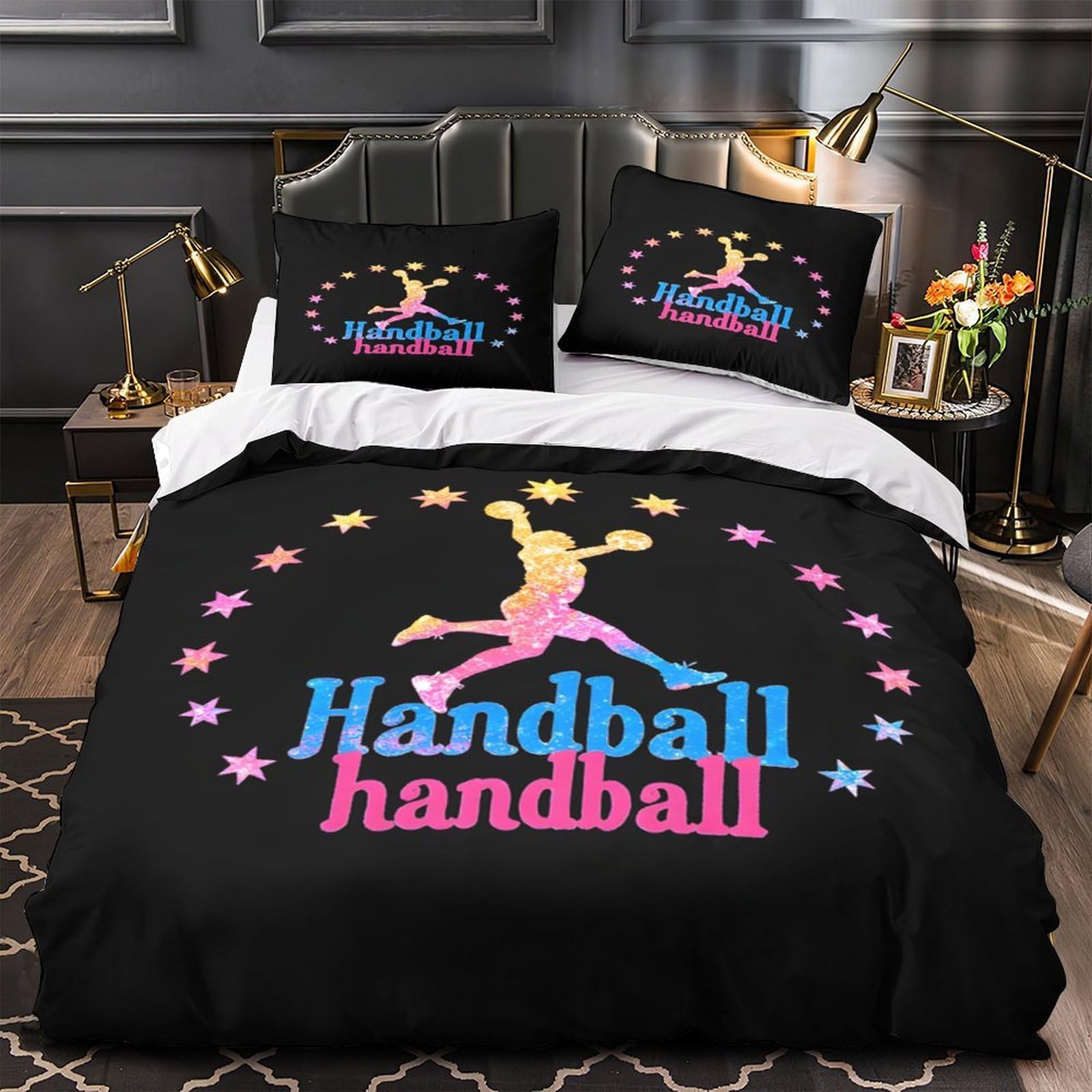 Housse de couette Halloween pour lit king de chambre d'enfant