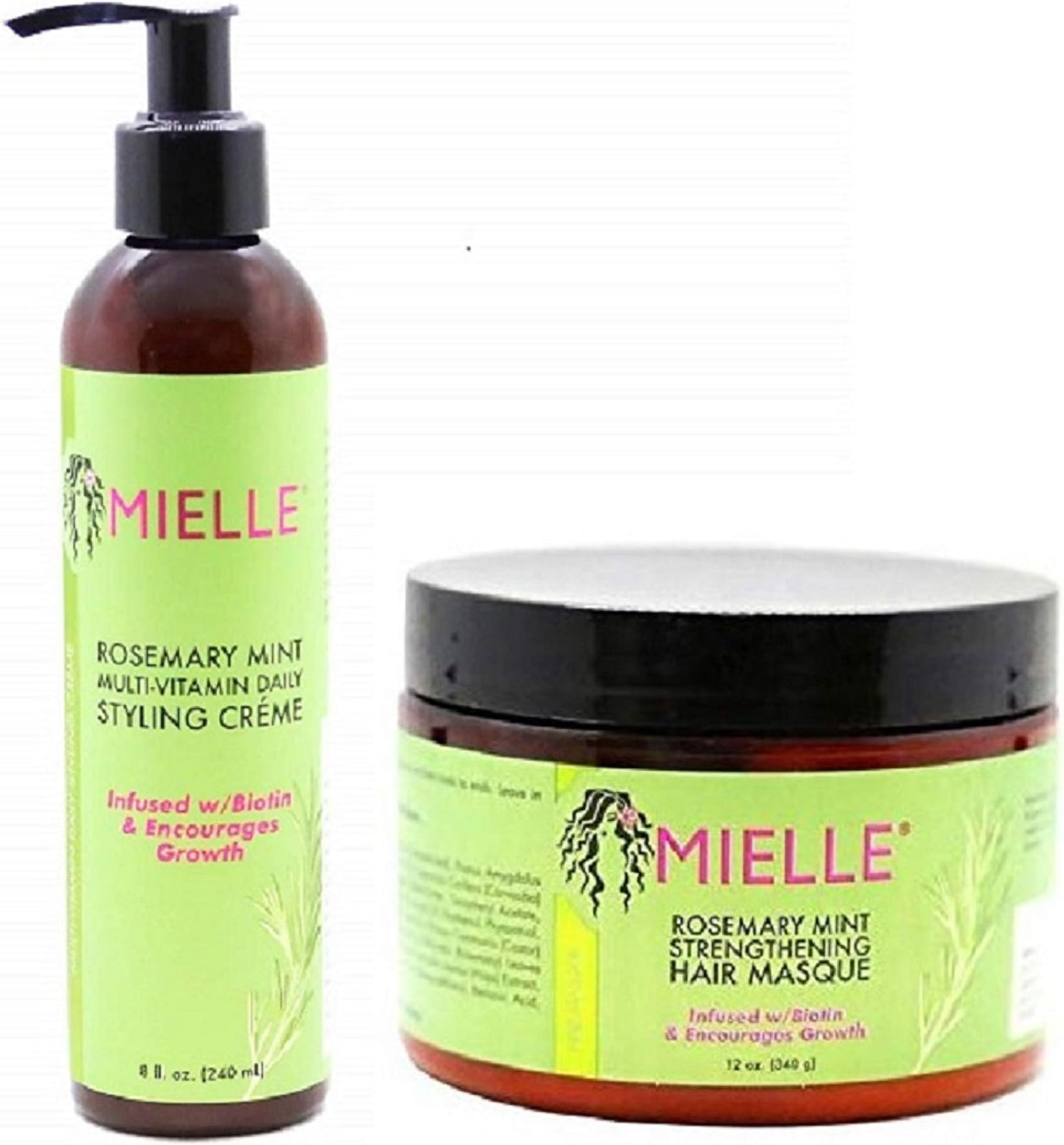 MIELLE ROSEMARY MINT COMBO (CREME & MASQUE)