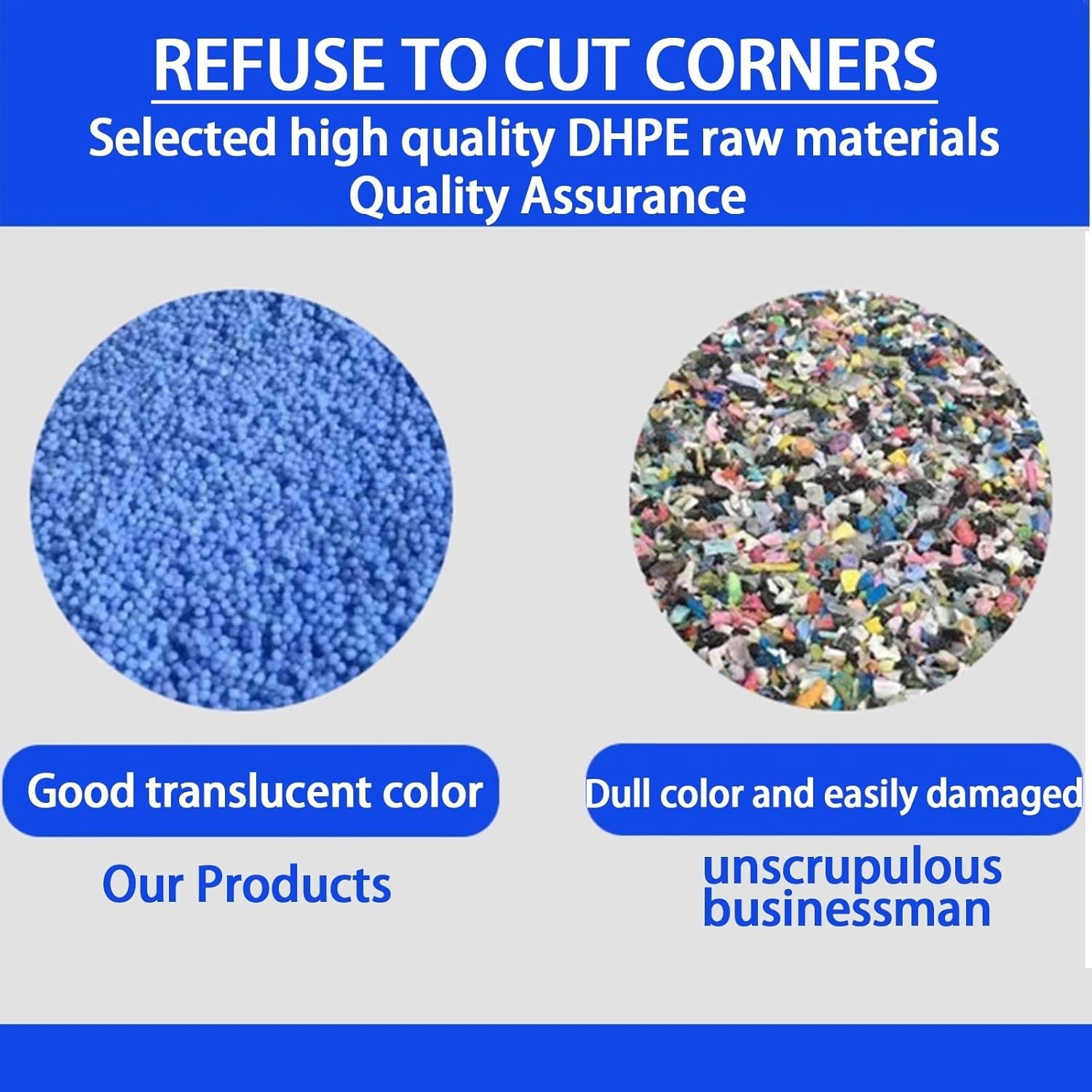 Waterproof Storage Mesh Mat，Plastic Pallets，HDPE Breathable Mesh Ventilated Pallets, Support Up to 4400 Lbs，for Supermarket Pet Garage Outdoor Closet Storage(60x60cm(23.6x23.6in))