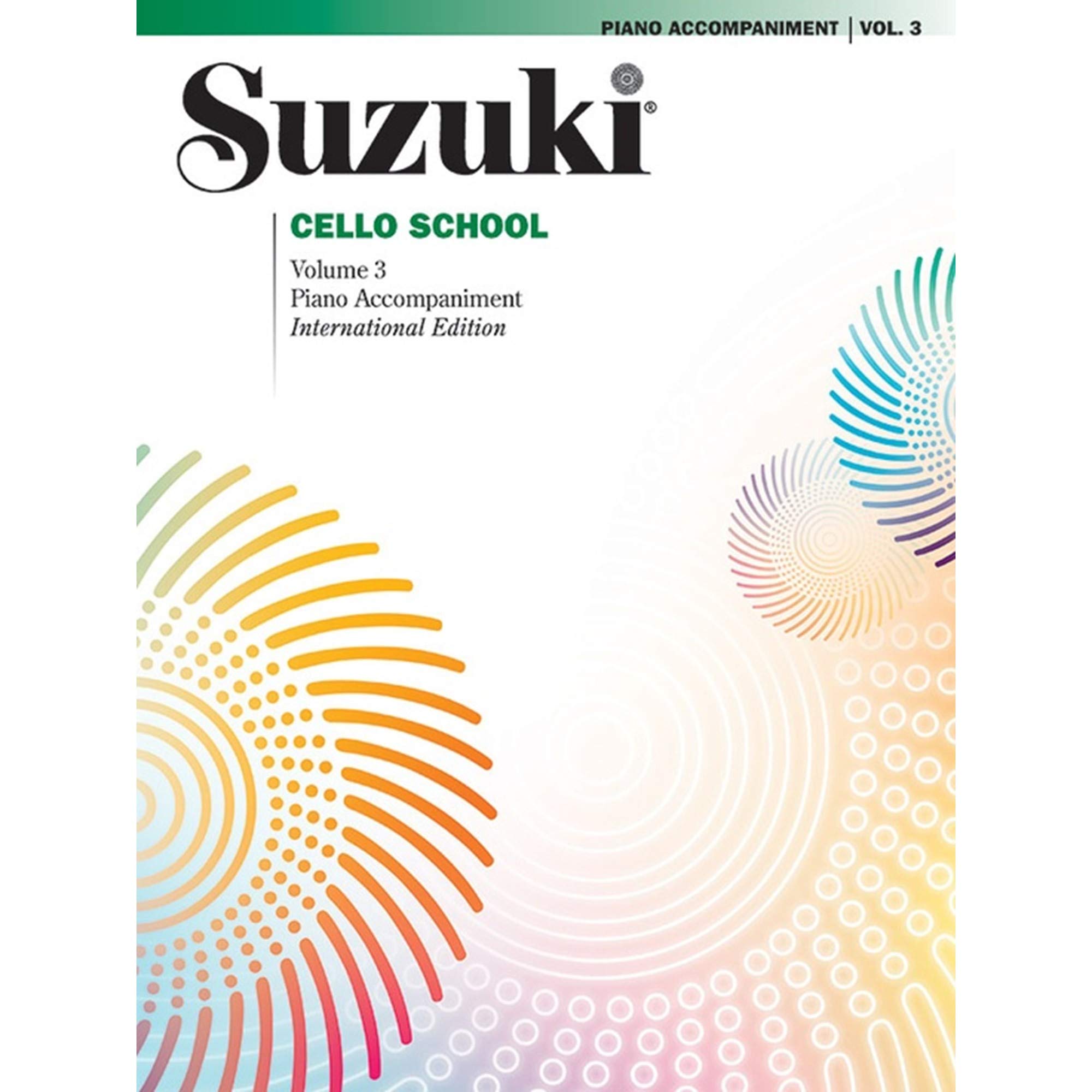 Alfred Suzuki Cello School Piano Accompaniment Volume 3 Book