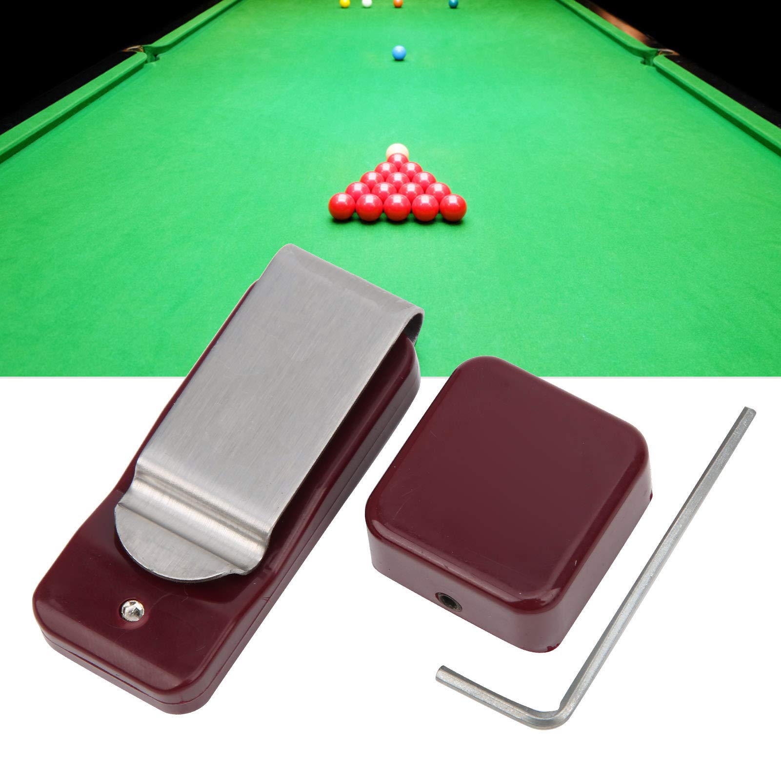 Snooker Chalk Cover, Snooker Chalk Holder, Plastic for Snooker Billiards