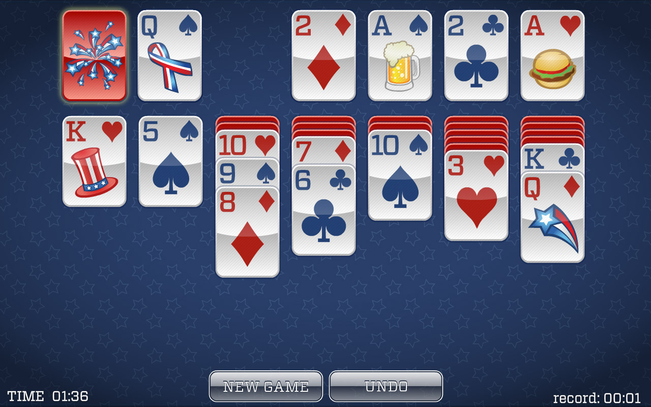 4th of July Solitaire FREE - App on Amazon Appstore