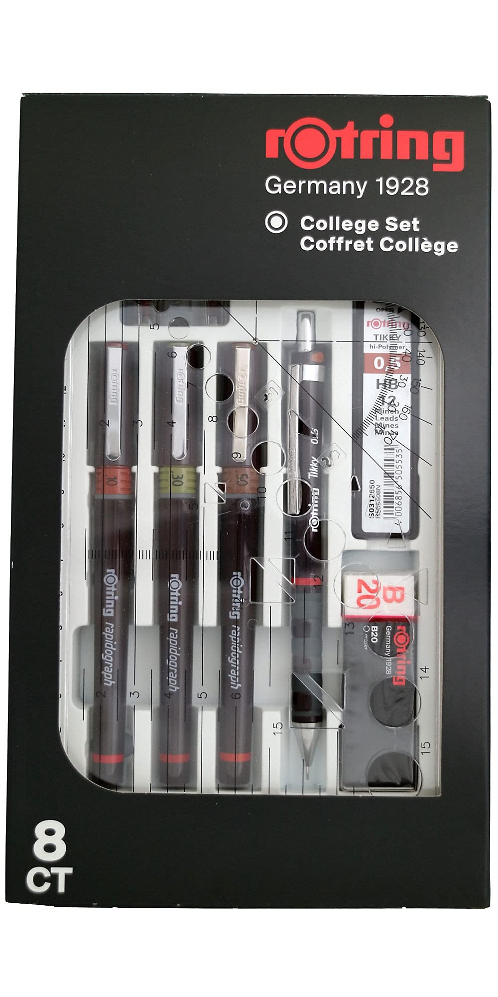 ロットリング カレッジセット ラピッドグラフ S0699510 Amazon.co.jp: ロットリング カレッジセット ラピッドグラフ