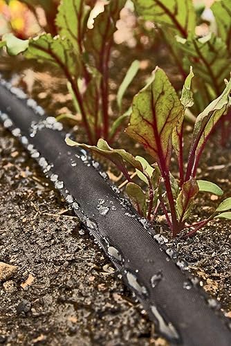 Miniatura 2 de Rocky Mountain Goods – Manguera de agua plana para riego de plantas y flores – diseño de doble capa resistente – ahorra un 70 % de agua – goteo