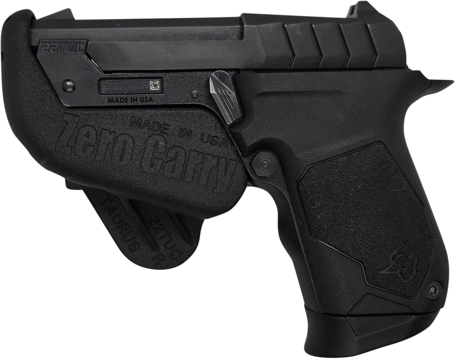 Fits Taurus 22TUC. Zero Carry Elite IWB Holster 4 Concealed Carry. Slim as Your Gun. Invisible, Comfortable, & Secure. Built in Retention & Trigger Guard. Lightweight & Zero Added Bulk