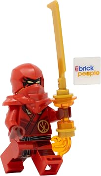 LEGO Ninjago Dragons Rising Kai Minfigure with Fire Blade