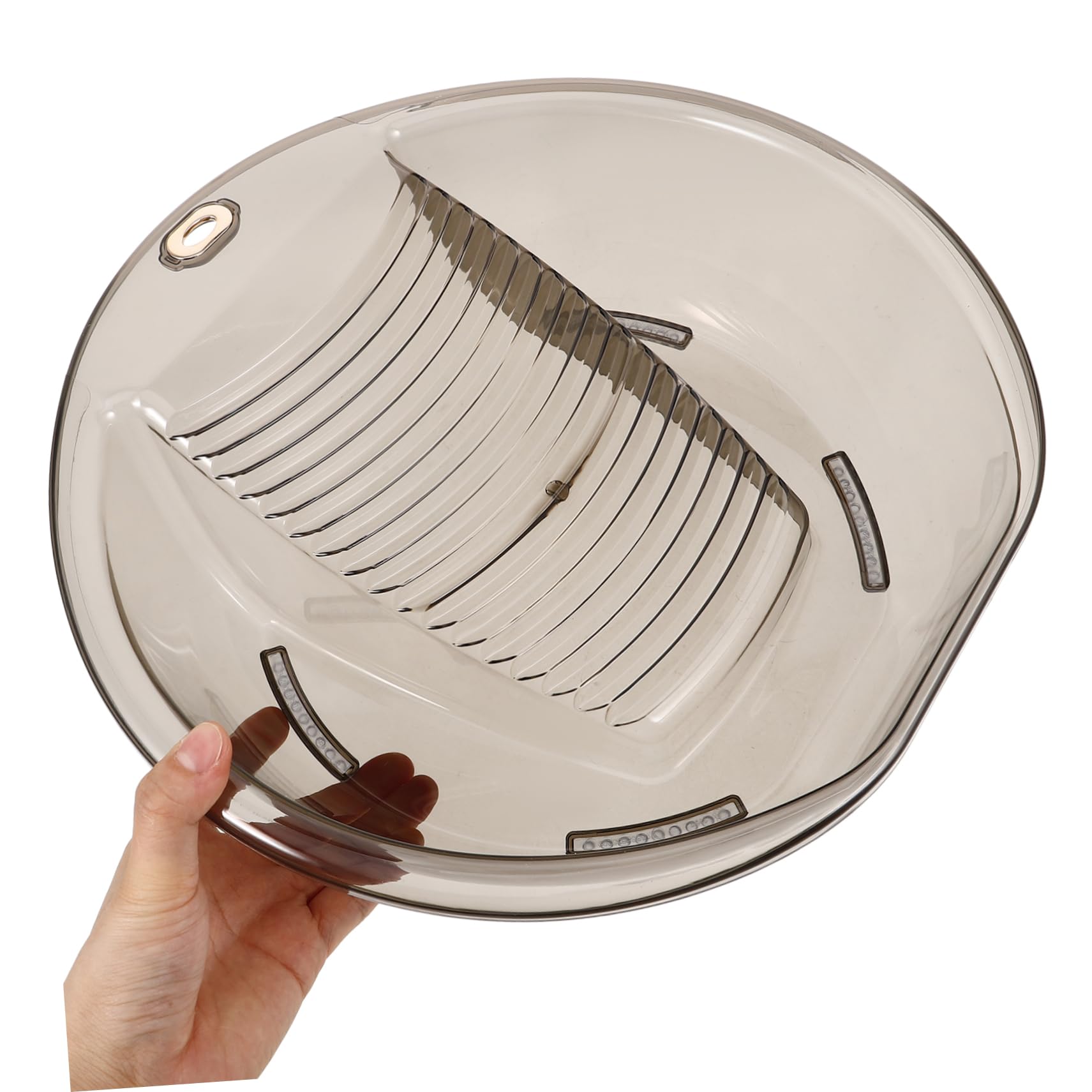 Mikikit Lavatoio con Lavabo Asse per Lavare Vestiti Design Compatto Dormitori Grigio