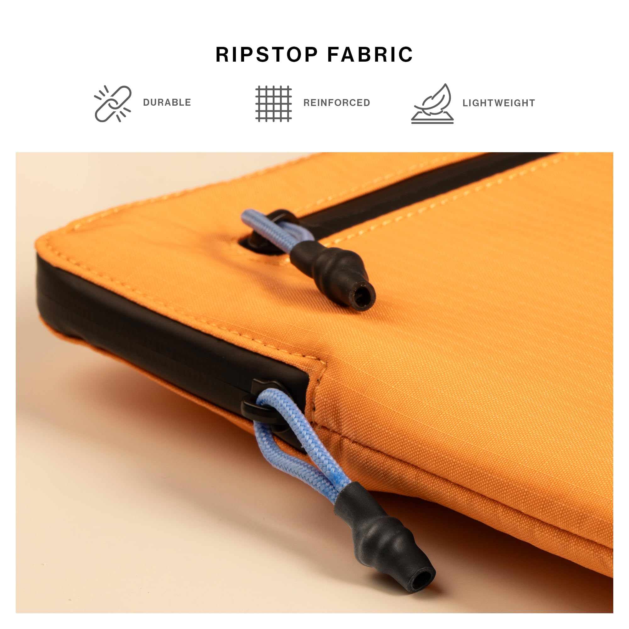 Native Union Funda Ultralight – Resistente, Ligera, sostenible – Hecha de Tejido Ripstop 100% Reciclado – Compatible con MacBook Air 15" (2023 y posteriores) – Verde Pizarra