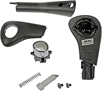 Vista 3 de Dorman 905-663 Pomo de palanca de cambios de transmisión automática compatible con modelos seleccionados de Honda, color negro