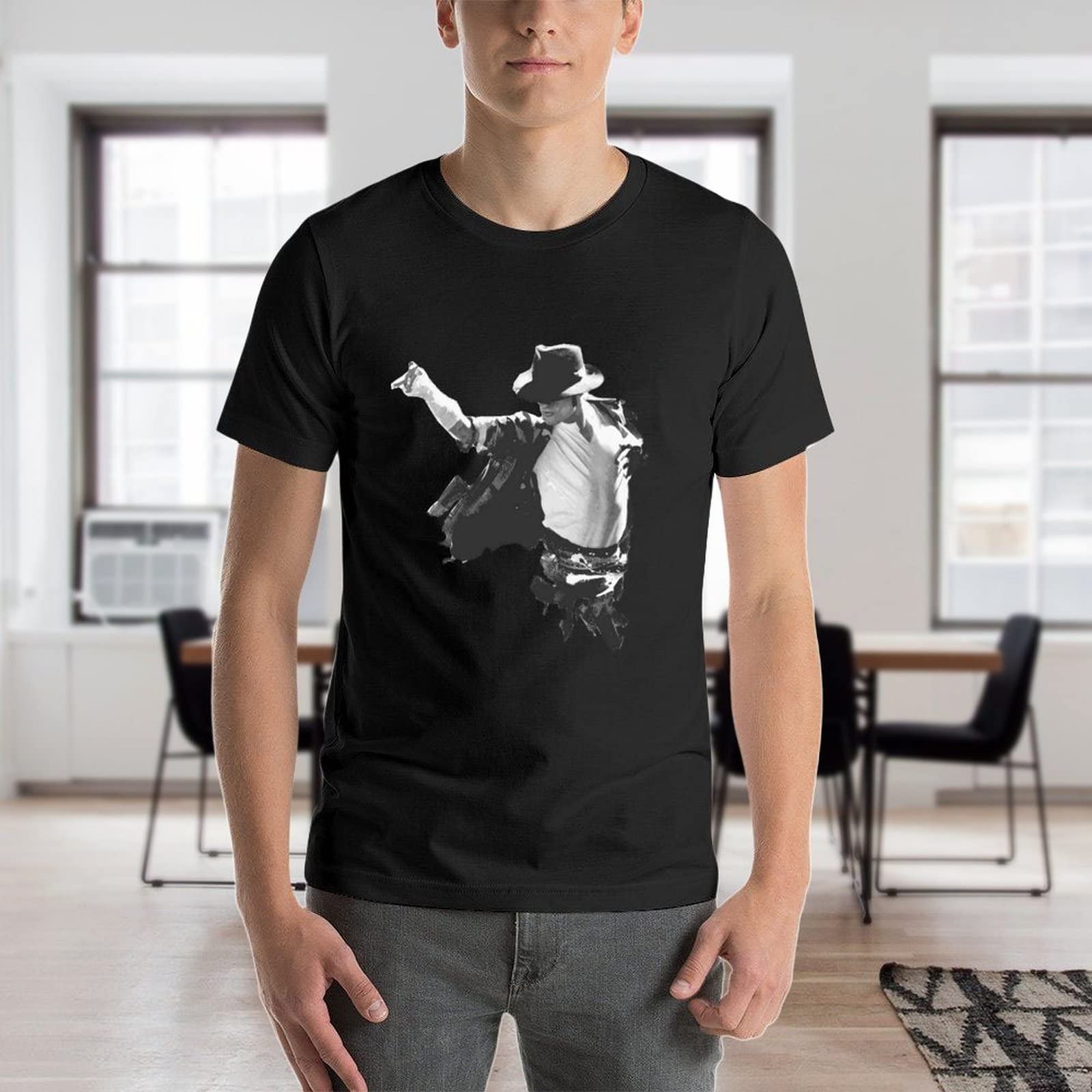 マイケル・ジャクソン Tシャツ 100%コットン Amazon.co.jp: メンズ Tシャツ 半袖 マイケル ジャクソン 綿100